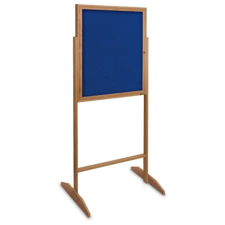 United Visual Products Sliding Door Indoor Enclosed Corkboard, 4 UV9025ACS4824-BRONZE-BLACK